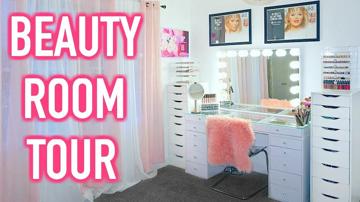 BEAUTY ROOM TOUR + MAKEUP COLLECTION ORGANIZATION ...