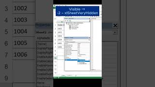 Hide Confidential Excel Sheets Permanently #excel #datasecurity #tutorial