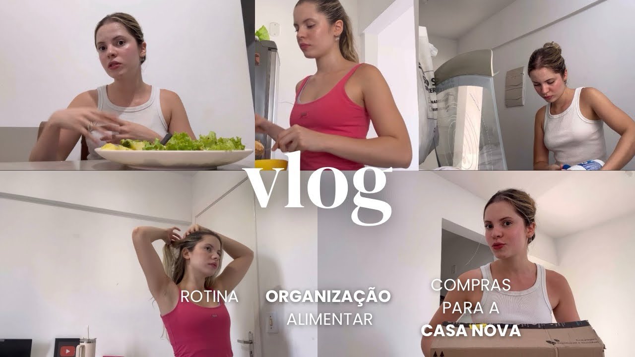 COMPRAS PARA A CASA NOVA, COMECEI A TOMAR AC, ORGANIZAÇÃO DA DIETA, ROTINA | VLOG