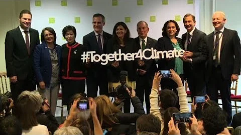 C40 mayors #together4climate in Paris