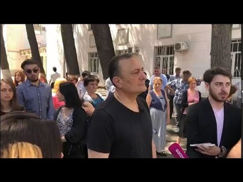 შეხვედრა ელმავალმშენებელი ქარხნის მუშებთან