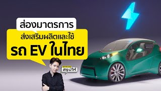 ลดราคารถยนต์ EV รัฐช่วยอุดหนุนเงิน-ลดภาษี รถยนต์ไฟฟ้า เท่าไหร่บ้าง? l SPRiNGสรุปให้