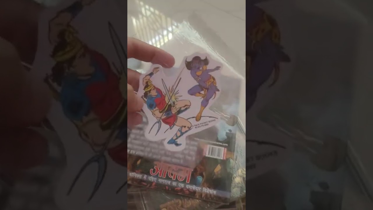 Unboxing Nagraj Comics after 8 years