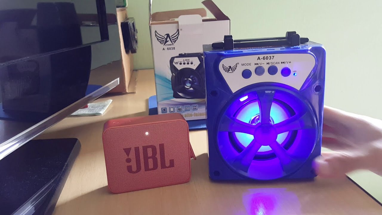 Caixinha De Som Portátil Via Bluetooth e Rádio FM - Analise