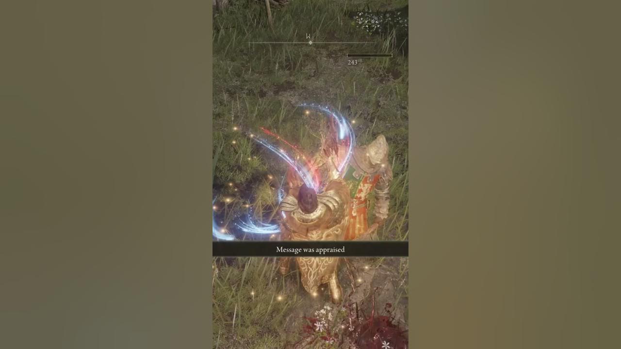 Elden ring - Hidden Effect Sword of Milos