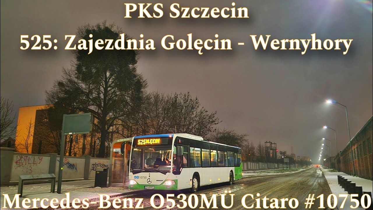 PKS Szczecin - Linia 525, Mercedes-Benz O530MÜ Citaro #10750