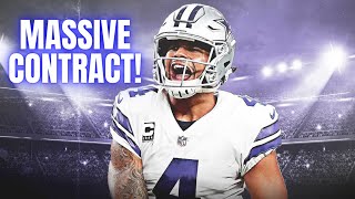 Dak Prescott Signs MASSIVE Contact With The Dallas Cowboys