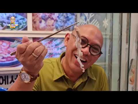 Món bạch tuộc sống khiến Color Man vừa SỢ vừa THÍCH THÚ | Color Man Food