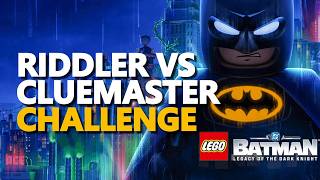 Riddler VS Cluemaster PUZZLE ROOM LEGO Batman
