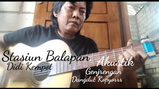 Stasiun Balapan - Didi Kempot | Cover By Jreng99 (Akustik) Genjrengan Dangdut Kopyor