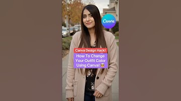 Canva Design Hack! Hoe verander je de kleur van je outfit met Canva! 😎