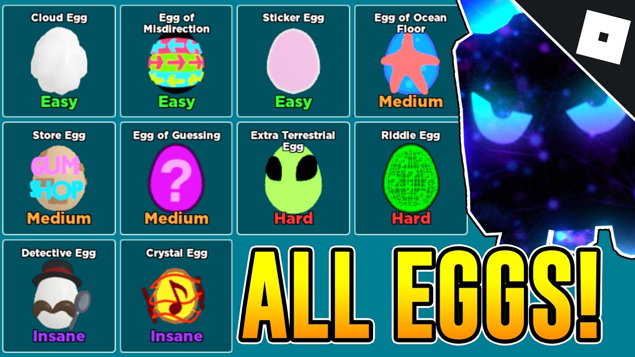 How To Get All Of The Egg Hunt 2021 Eggs In Bubble Gum Simulator Roblox Youtube - roblox bubble gum catalog