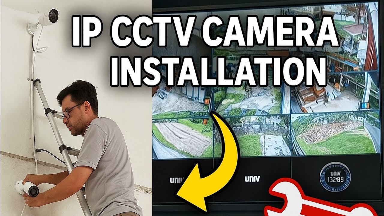 Ip Camera Install How to install ip cctv camera पूरा प्रक्रिया नेपालीमा!
