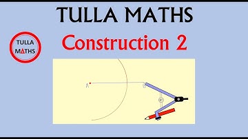 Construction 2 perpendicular bisector of a segment