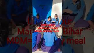 Special mid day meal for students at government school #shortvideo