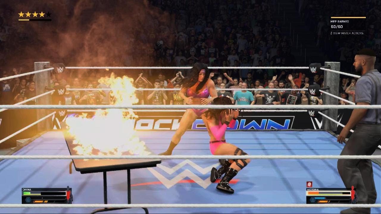 WWE 2K25 EXTREME RULES REMATCH CHYNA 🆚 VICTORIA!! HOW DOES THIS KEEP HAPPENING?!