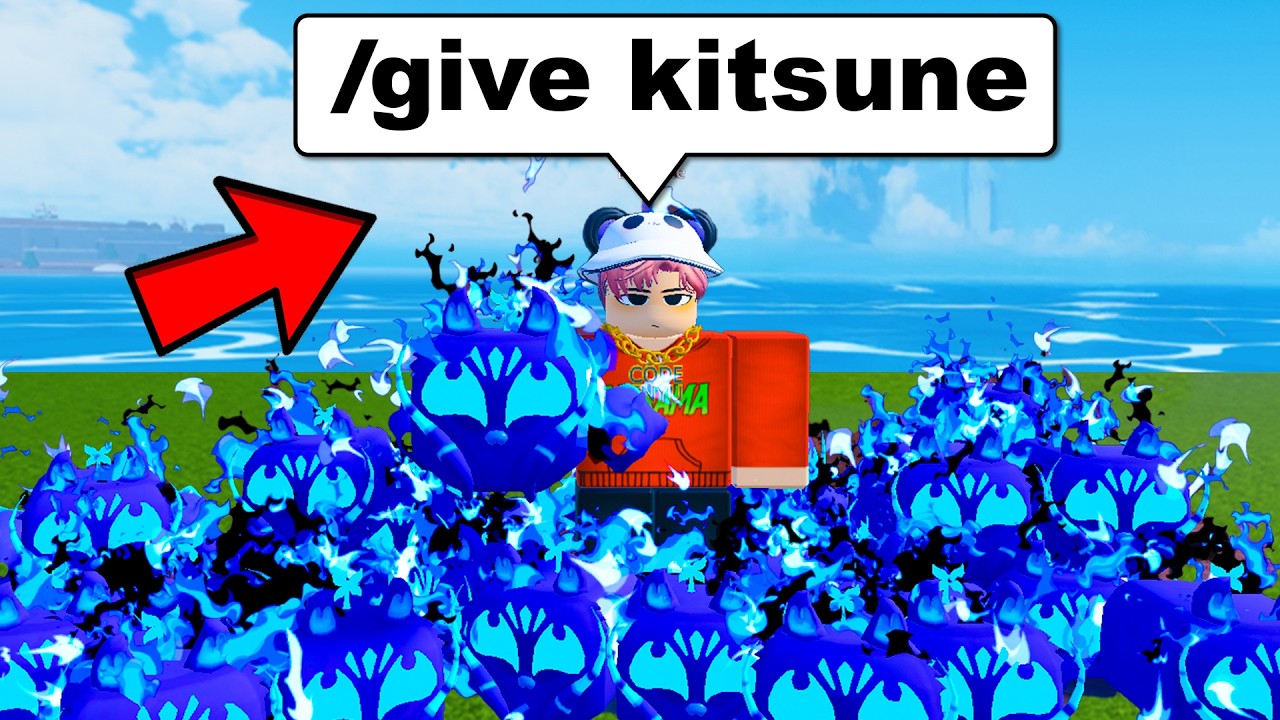 Blox Fruits But I Have ADMIN Commands!