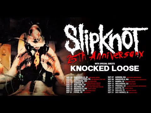 SLIPKNOT N.A. Tour 2024 "Here Comes The Pain" w/ Knocked Loose, Vended, Orbit Culture
