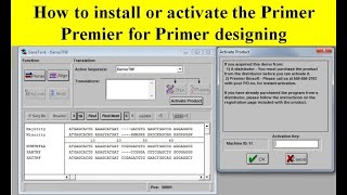 How to install Primer premier | How to generate key for Primer Premier | activate Primer premier screenshot 1