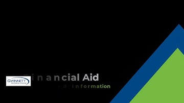 How to View Your Financial Aid Information | Gwinnett Technical College