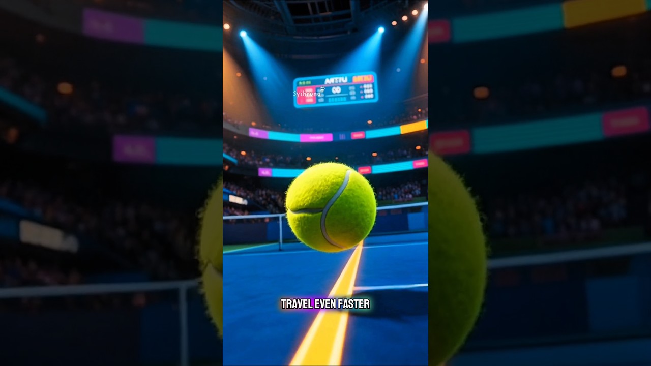 This Is Why Tennis Balls Are Not Smooth 😮