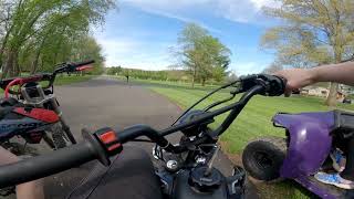 driving my #pitbikes