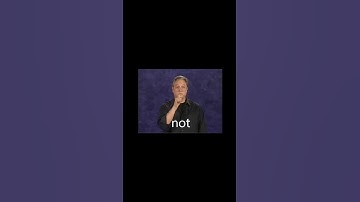 How to sign not  #shorts #learnASL #AmericanSignLanguage #signlanguage Learn & retain #ASLnot
