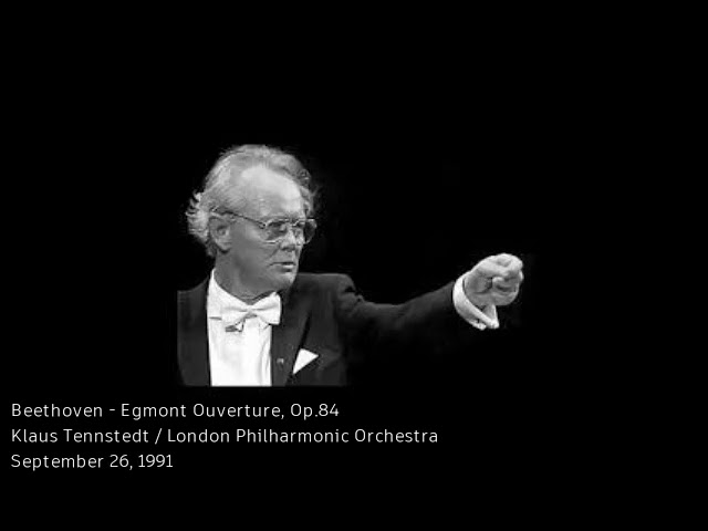 Beethoven - Ouverture d'Egmont : Orch Philh Kiel / K.Tennstedt