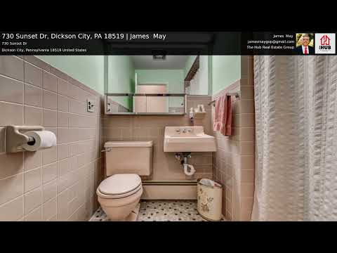 730 Sunset Dr, Dickson City, PA home video tour