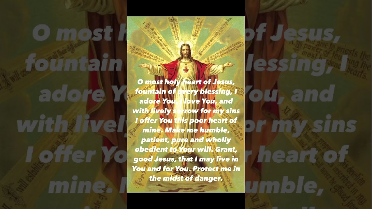 First Friday Devotion to the Sacred Heart of Jesus | Powerful Meditation Prayer