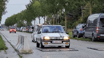Oldtimers in Doel 2025 | Binnenrijden, spotten, en zelf door het dorp rijden