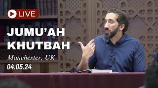 Forgiveness | Live Jumu'ah Khutbah | Nouman Ali Khan