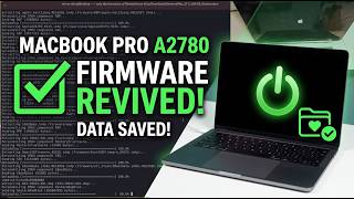 Dead M2 MacBook Pro (A2780) Repair: Fan Spin, 20V 3A, Corrupted Firmware Fix