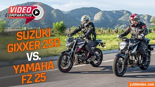 GIXXER 250 VS FZ 25 // publimotos.com