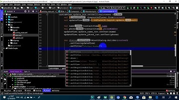 تحديث بيانات داخل قاعدة البيانات UPDATE DATA INTO SQLITE DATA BASE