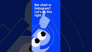 Dotty’s tip: Bar chart or histogram? | Dataviz tip #shorts