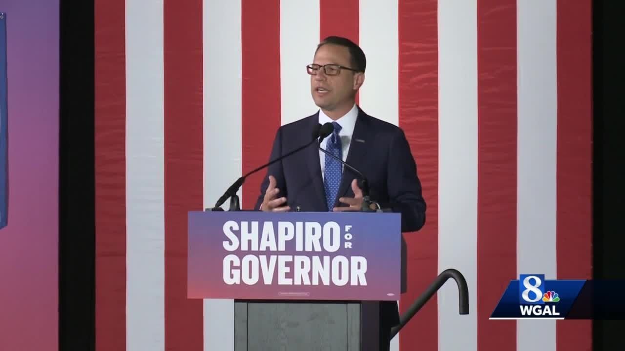 Pennsylvania Gov. Tom Wolf, Gov.-elect Josh Shapiro discuss transfer of power to new administration