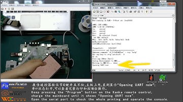 RT809F-Konka MSD6A628 Scheme Serial Port Opening Method