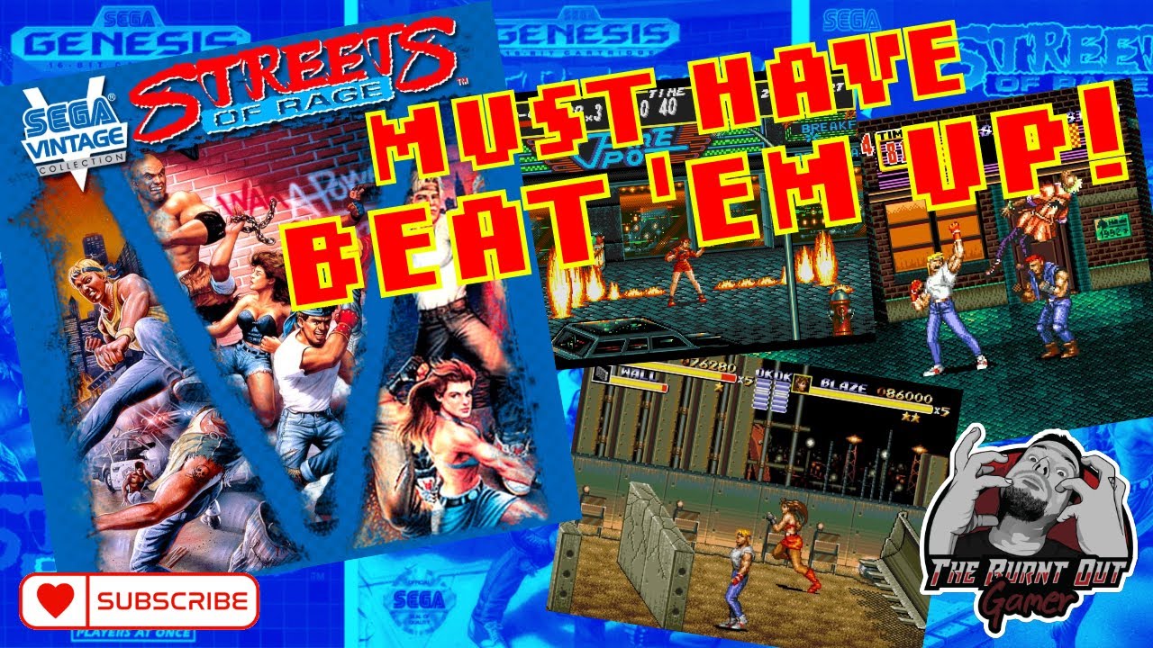 Sega Vintage Collection - Streets of Rage - GREATEST BEAT 'EM UP SERIES EVER?!?