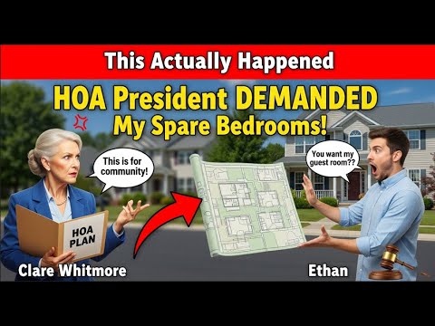 HOA President Demanded Rooms in My House—Now She Regrets It After
