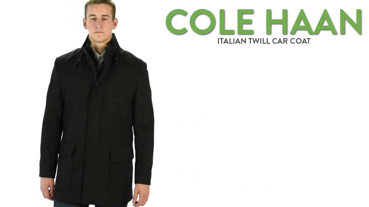 cole haan mens coat