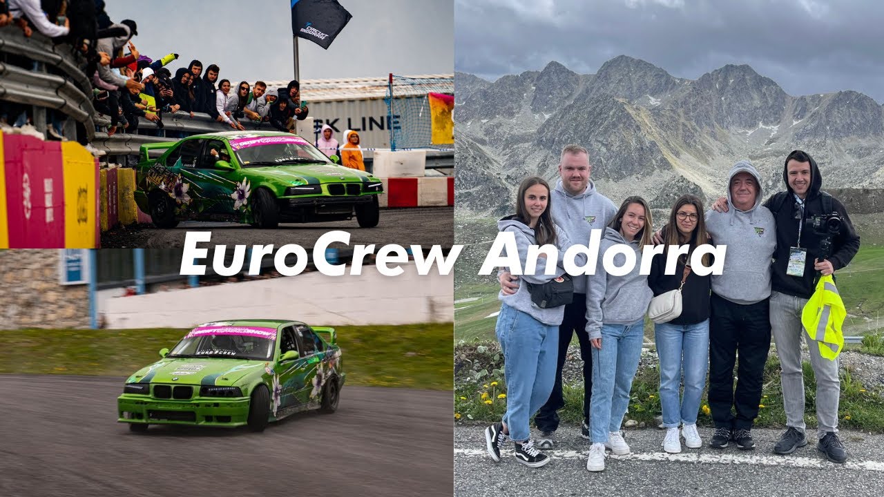 Hago DRIFT a más de 2.400 metros de altura‼️ EuroCrew Andorra 2023