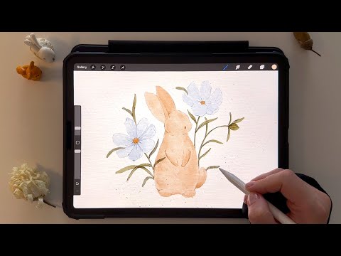 Realistic Watercolor Procreate Brush, a Brush Add-On by Jenteva Art (Thumbnail 15 of 15)