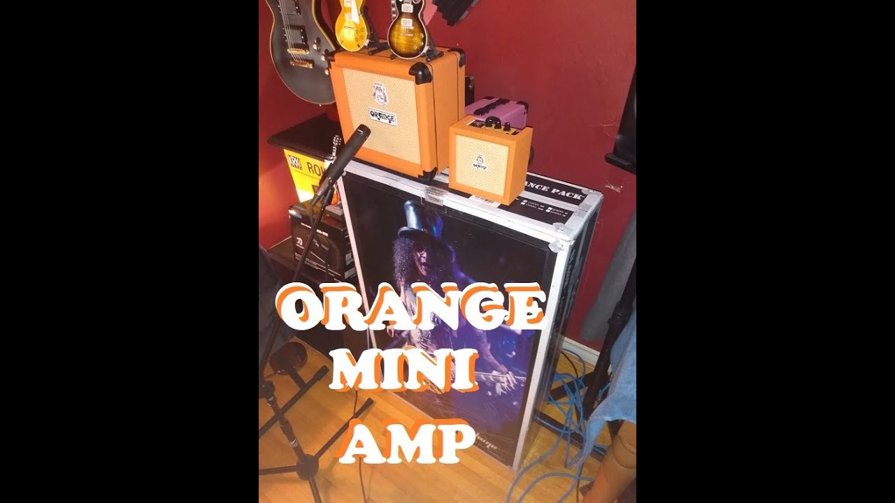 Orange Crush Mini 3 & Orange Cab unboxing PPC108