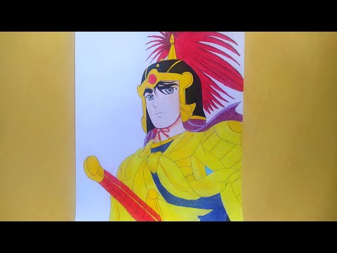 رسم انمي تعلم رسم عبد الرحمن من انمي صقور الارض بالخطوات وبطريقة جميلة وبسيطة