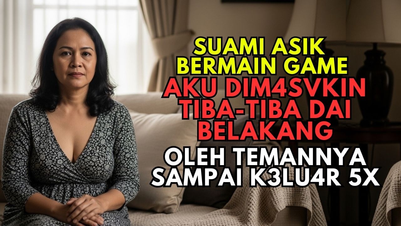 TAK DISANGKA AKU BAHAGIA KETIKA DI BELAKANG SUAMIKU !!