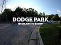 Dodge park riverland to edison bike ride