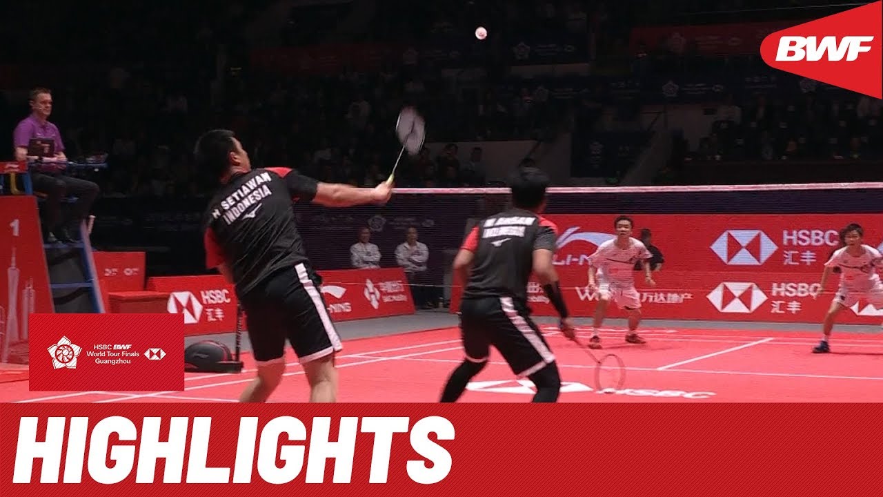 HSBC BWF World Tour Finals 2019 Finals MD Highlights BWF 2019