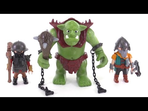 playmobil 6004 knights giant troll