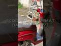 Biasa pake ADV, agak kaget pas pake Scoopy dapet konsumsi bensin segini #adv160 #scoopy